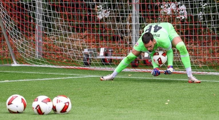 2026.07.16, Deutschland, Stuttgart, Fußball VfB Stuttgart Trainingsauftakt, Stefan Drljaca *** July 16, 2026, Germany, Stuttgart, Soccer: VfB Stuttgart Starts Training, Stefan Drljaca