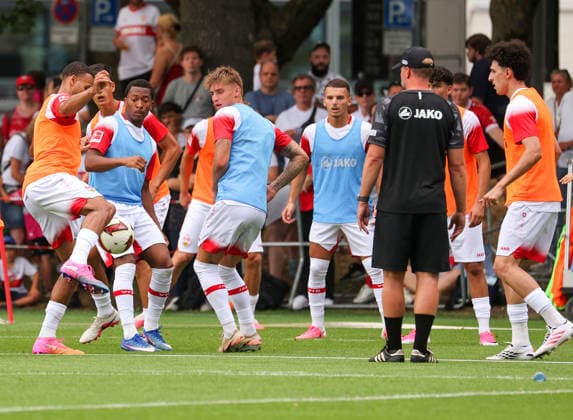 2026.07.16, Deutschland, Stuttgart, Fußball VfB Stuttgart Trainingsauftakt, *** July 16, 2026, Germany, Stuttgart, Soccer: VfB Stuttgart Starts Training,