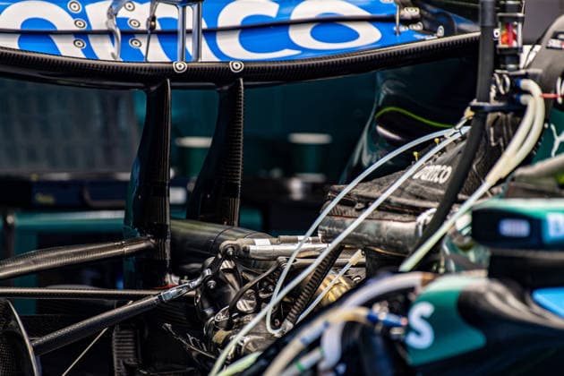Formula One GP Spa Francorchamps, Belgium. Thursday, July 16, 2026 Technical details of Aston Martin Aramco Formula One Team; Formula One GP Spa Francorchamps, Belgium. Thursday, July 16, 2026 *** Formula One Grand Prix at Spa-Francorchamps, Belgium, Thursday, July 16, 2026 Technical details of the Aston Martin Aramco Formula One Team Formula One Grand Prix at Spa-Francorchamps, Belgium, Thursday, July 16, 2026 Copyright: xBEAUTIFULxSPORTS Erlhofx