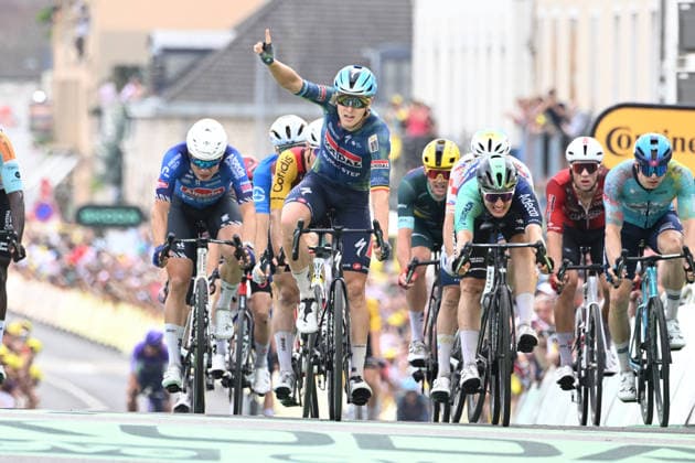 16-07-2026 Tour De France; Tappa 12, Circuito Magny Cours - Chalon Sur Saone; 2026, Soudal - Quick Step; Merlier, Tim; Chalon Sur Saone; 