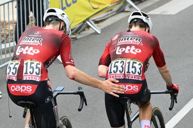 16-07-2026 Tour De France; Tappa 12, Circuito Magny Cours - Chalon Sur Saone; 2026, Lotto - Intermarche; Berckmoes, Jenno; Slock, Liam; Chalon Sur Saone; 