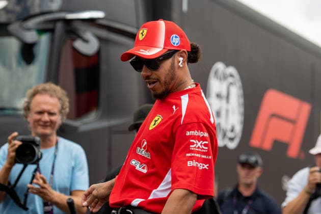 Formula One GP Spa Francorchamps, Belgium. Thursday, July 16, 2026 Lewis Hamilton 44, Scuderia Ferrari HP; Formula One GP Spa Francorchamps, Belgium. Thursday, July 16, 2026 *** Formula One Grand Prix at Spa-Francorchamps, Belgium, Thursday, July 16, 2026, Lewis Hamilton, No. 44, Scuderia Ferrari HP Formula One Grand Prix at Spa-Francorchamps, Belgium, Thursday, July 16, 2026 Copyright: xBEAUTIFULxSPORTS Erlhofx