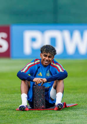 Spain national team, Nationalteam World Cup 16 07 2026 Lamine Yamal of Spain during the Spanish national team s training session at Melanie Lane Training Grounds, New Jersey, United States of America on July 16, 2026. Photo (PGS Photo Agency) New Jersey usa Copyright: xPGSxPhotoxAgencyx