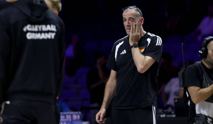 16.07.2026 Belgrade(Serbia) Iran-Germany Nations League Men s Volleyball Massimo Botti Germany head coach after lost match :