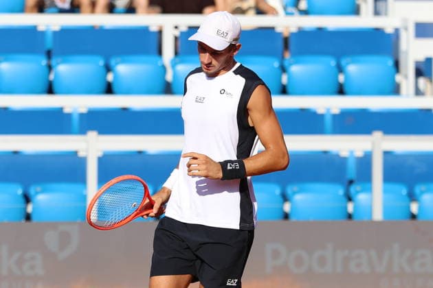 Umag 16.07.2026. Tenis PLAVA LAGUNA CROATIA OPEN Tennis PLAVA LAGUNA CROATIA OPEN Nz Matteo Arnaldi Fot. Kacper Staniec NEWSPIX.PL --- newspix.pl 
