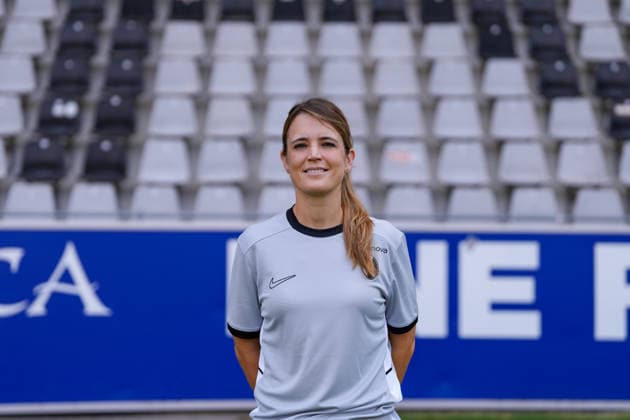 PD Dr. Lisa Bode; SC Freiburg; 1.BL Frauen, Porträttermin 2026 2027 Freiburg Dreisamstadion Baden-Wuerttemberg Deutschland *** PD Dr. Lisa Bode, SC Freiburg 1 Women s Team, Photo Shoot 2026–2027, Freiburg, Dreisamstadion, Baden-Württemberg, Germany Copyright: xAA STEINSIEK.CHx