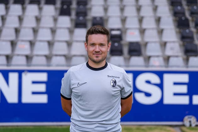 Nils Afflerbach; SC Freiburg; 1.BL Frauen, Porträttermin 2026 2027 Freiburg Dreisamstadion Baden-Wuerttemberg Deutschland *** Nils Afflerbach, SC Freiburg 1, Women s Bundesliga, Photo Shoot 2026–2027, Freiburg, Dreisamstadion, Baden-Württemberg, Germany Copyright: xAA STEINSIEK.CHx