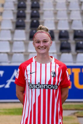 Carina Brunold; SC Freiburg; 1.BL Frauen, Porträttermin 2026 2027 Freiburg Dreisamstadion Baden-Wuerttemberg Deutschland *** Carina Brunold, SC Freiburg 1, Women s Bundesliga, Photo Shoot 2026–2027, Freiburg, Dreisamstadion, Baden-Württemberg, Germany Copyright: xAA STEINSIEK.CHx