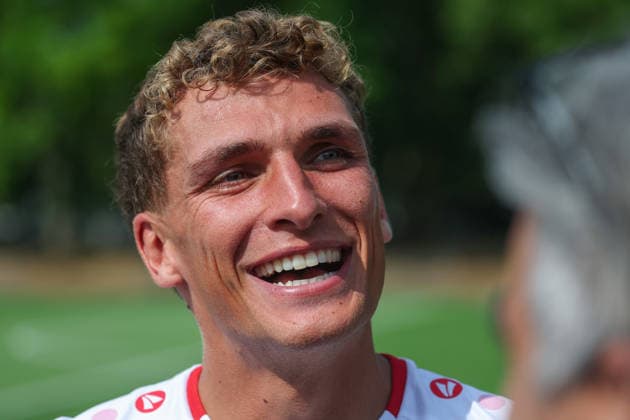 2026.07.16, Deutschland, Stuttgart, Fußball VfB Stuttgart Trainingsauftakt, Grischa Prömel *** July 16, 2026, Germany, Stuttgart, Soccer: VfB Stuttgart Starts Training, Grischa Prömel