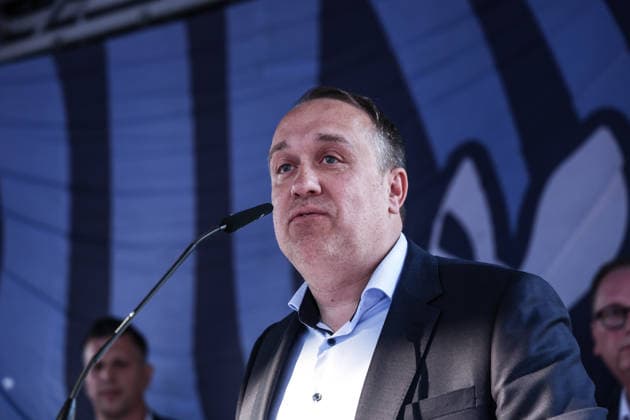 Fussball, 3.Liga Saison 2026 2027 Außerordentliche Mitgliederversammlung MSV Duisburg 16.07.2026, schauinsland-reisen-arena Dirk Broska (Team Verantwortung) Duisburg schauinsland-reisen-arena Nordrhein-Westfalen Deutschland *** Sports, Soccer, 3rd Division, 2026–2027 Season; MSV Duisburg Extraordinary General Meeting, July 16, 2026; Schauinsland Reisen Arena; Dirk Broska; Team Responsibility; Duisburg; Schauinsland Reisen Arena; North Rhine-Westphalia; Germany