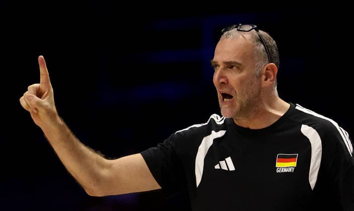 16.07.2026 Belgrade(Serbia) Iran-Germany Nations League Men s Volleyball Massimo Botti Germany head coach during match :