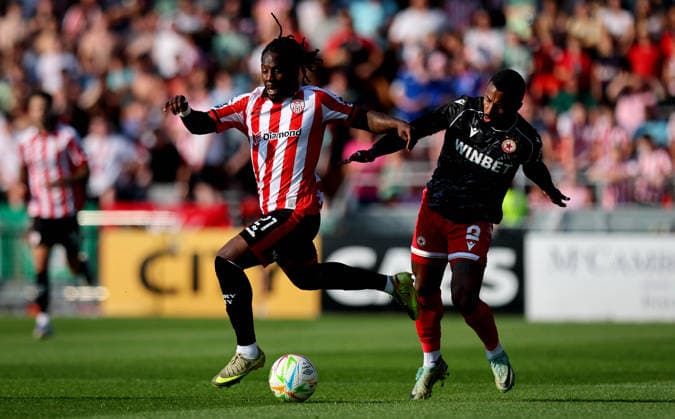 Football, Europa League qualifiers, Derry City v CSKA Sofia