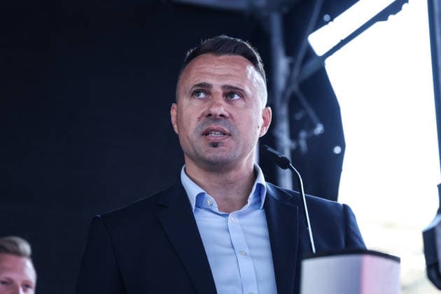 Fussball, 3.Liga Saison 2026 2027 Außerordentliche Mitgliederversammlung MSV Duisburg 16.07.2026, schauinsland-reisen-arena Hrvoje Vlaovic (Team Paradis) Duisburg schauinsland-reisen-arena Nordrhein-Westfalen Deutschland *** Sports, Soccer, 3rd Division, 2026–2027 Season; MSV Duisburg Extraordinary General Meeting, July 16, 2026; Schauinsland Reisen Arena; Hrvoje Vlaovic; Team Paradis Duisburg; Schauinsland Reisen Arena; North Rhine-Westphalia, Germany