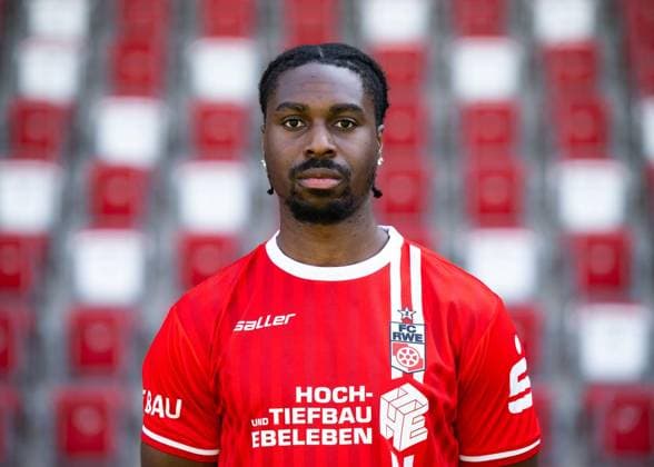 FUSSBALL REGIONALLIGA NORDOST FC ROT WEISS ERFURT - MEDIADAY I MANNSCHAFTSFOTO SAISON 2026-2027 ** NUR FÜR REDAKTIONELLE ZWECKE ** EDITORIAL USE ONLY **<p>16 07 2026-Erfurt: Fussball Regionalliga Nordost MediaDay Mannschaftsfoto Saison 2026-2027 Steigerwaldstadion FC Rot Weiss Erfurt im Foto: Maxime Aglago Awoudja 6 (FC Rot-Weiß Erfurt) ( Deutschland Thueringen Erfurt Copyright: SaschaxFromm *** SOCCER REGIONAL LEAGUE NORTHEAST FC ROT WEISS ERFURT MEDIA DAY I TEAM PHOTO 2026–2027 SEASON ** FOR EDITORIAL PURPOSES ONLY ** EDITORIAL USE ONLY ** July 16, 2026 Erfurt Soccer Regional League Northeast Media Day Team Photo 2026–2027 Season Steigerwald Stadium FC Rot Weiss Erfurt in the photo: Maxime Aglago Awoudja 6 FC Rot Weiss Erfurt Germany Thuringia Erfurt Copyright SaschaxFromm Copyright: SaschaxFromm doc86qtrxy22g61eqgx3twl ,EDITORIAL USE ONLY