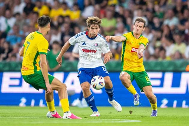 Football, Europa League qualifiers, MSK Žilina v Hajduk Split