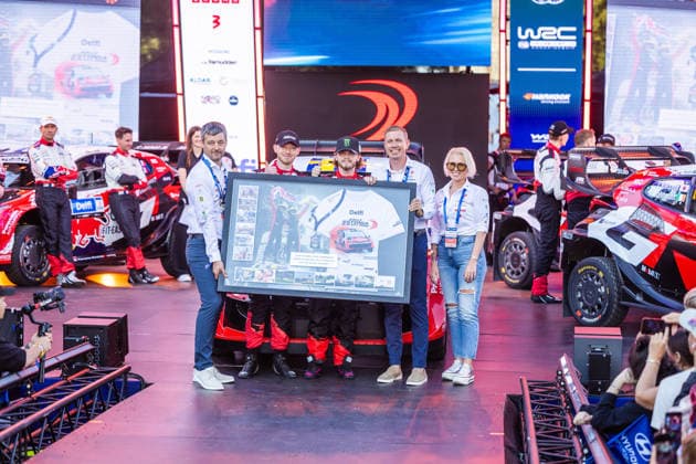 AUTO - WRC, Motorsport Rallye, WM - RALLY ESTONIA 2026 SOLBERG Oliver, EDMONDSON Elliott, TOYOTA GR Yaris Rally1, portrait during the 2026 Rally Estonia, 8th round of the 2026 WRC WORLD RALLY CAR CHAMPIONSHIP, from July 16 to 29, 2026 at Tartu, Estonia - TartuEstonia  Copyright: xNikosxKatikisx