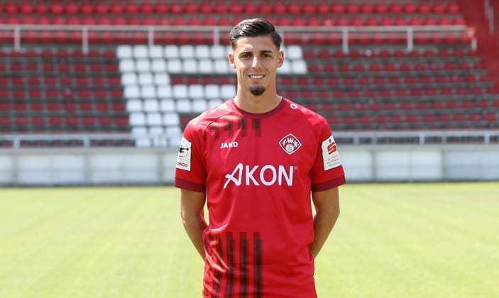 FC Würzburger Kickers; 3.Liga, Porträttermin 2026 2027, Ivan Franjic (FC Würzburger Kickers); 3.Liga, Porträttermin 2026 2027 Würzburg AKON ARENA Bayern Deutschland *** FC Würzburger Kickers, 3rd Division, Photo Shoot 2026–2027, Team Photo: Ivan Franjic, FC Würzburger Kickers, 3rd Division, Photo Shoot 2026–2027, Würzburg, AKON ARENA, Bavaria, Germany