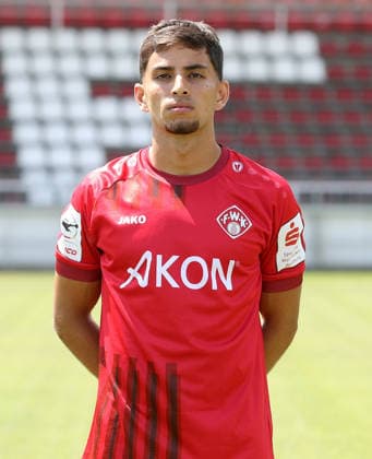 FC Würzburger Kickers; 3.Liga, Porträttermin 2026 2027, Batuhan Gögce (FC Würzburger Kickers); 3.Liga, Porträttermin 2026 2027 Würzburg AKON ARENA Bayern Deutschland *** FC Würzburger Kickers, 3rd Division, Photo Shoot 2026–2027, Team Photo: Batuhan Gögce, FC Würzburger Kickers, 3rd Division, Photo Shoot 2026–2027, Würzburg, AKON ARENA, Bavaria, Germany
