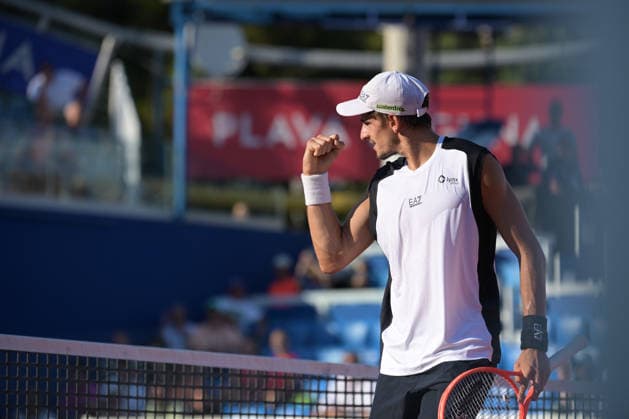 IPA86742864 - Matteo Arnaldi (ITA) during the ATP, Tennis Herren - Plava Laguna Croatia Open in Umag - Dzumhur vs. Arnaldi, International tennis match in Umag, Croatia, July 16, 2026  Copyright: xMarcoxTodaro IPAxSportx xx 86742864