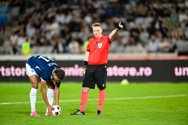 ROU, Cluj-Napoca: Universitatea Cluj goes against FC Dynamo Kyiv The match counting for First Qualifying Round of Europa League was disputed on July 16th 2026 on Cluj Arena Copyright: xAncaxTepeix