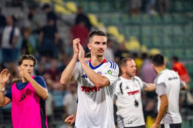Alec Van Hoorenbeeck seen during UEFA Europa League qualifying game between teams of MSK Zilina and Hajduk Split (Matej Sagan Ball Raw Images) Zilina Anton Malatinsky Stadium Slovakia Copyright: xMatejxSaganx DSC08484