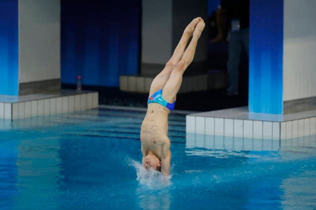 Mexico Diving Cup in Zapopan Zhihao Yang of China competes in the men s 10m platform event at the Mexico Diving Cup in Zapopan, Mexico, 16 July 2026. ZAPOPAN Mexico  Copyright: xFRANCISCOxGUASCOx