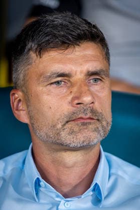 ZILINA - HAJDUK SPLIT Head coach of Zilina Pavol Stano during the second leg of First qualifying round of UEFA Europa League football match between MSK Zilina and Hajduk Split at the MSK Zilina Stadium Pod Dubnom. Zilina, Slovakia, July 16, 2026. Photo by Branislav Racko Copyright: xx 080A4358