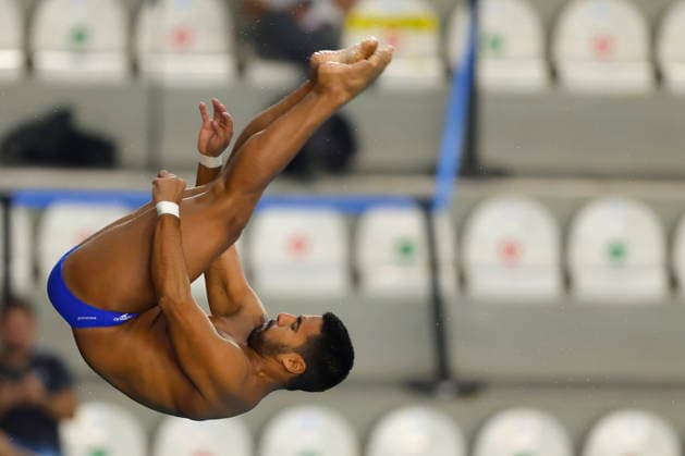 Mexico Diving Cup in Zapopan Alejandro Solarte of Colombia competes in the men s 10m platform event at the Mexico Diving Cup in Zapopan, Mexico, 16 July 2026. ZAPOPAN Mexico  Copyright: xFRANCISCOxGUASCOx