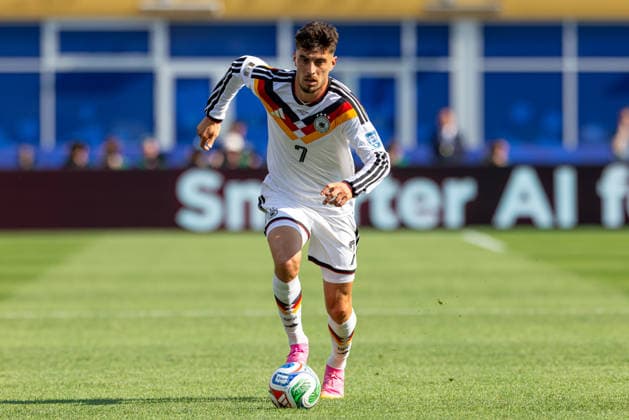 FIFA World Cup, WM, Weltmeisterschaft, Fussball 2026: Germany Vs Paraguay JUN 29 June 29, 2026; Foxborough, Massachusetts, USA; Germany forward Kai Havertz (7) drives upfield in a FIFA World Cup 2026 Round of 32 match between Germany and Paraguay at Boston Stadium. (c) Burt Granofsky CSM (Credit Image: Â Burt Granofsky Cal Media) EDITORIAL USE ONLY Copyright: xx ZUMA-20260629_zma_c04_174.jpg BurtxGranofskyx csmphotothree502013