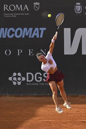 IPA86753716 - Martina Trevisan of Italy faces Aurora Zantedeschi of Italy in the round of 16 at the ATV Bancomat Tennis Open WTA, Tennis Damen 125 at the Antico Tiro a Volo Club on July 16, 2026, in Rome, Italy. (Photo by Roberto Bettacchi)  Copyright: xRobertoxBettacchi IPAxSportx xx 86753716