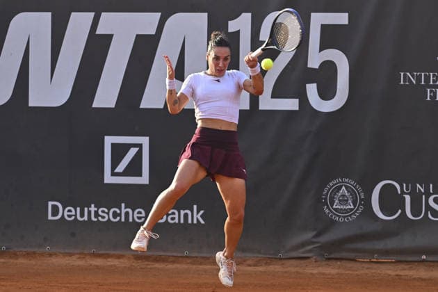 IPA86753723 - Martina Trevisan of Italy faces Aurora Zantedeschi of Italy in the round of 16 at the ATV Bancomat Tennis Open WTA, Tennis Damen 125 at the Antico Tiro a Volo Club on July 16, 2026, in Rome, Italy. (Photo by Roberto Bettacchi)  Copyright: xRobertoxBettacchi IPAxSportx xx 86753723
