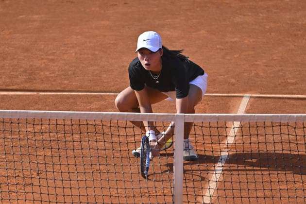 IPA86753842 - Yu-Yun Li of Taiwan and Rutuja Bhosale of India faced off against Naima Karamoko of Switzerland and Darja Seme?istaja of Latvia in the quarterfinals match at the ATV Bancomat Tennis Open WTA, Tennis Damen 125 at the Antico Tiro a Volo Club on July 16, 2026 in Rome, Italy. (Photo by Roberto Bettacchi)  Copyright: xRobertoxBettacchi IPAxSportx xx 86753842