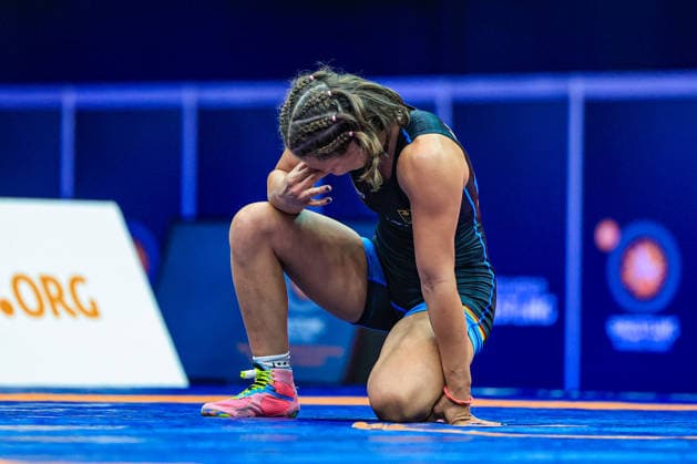 Wrestling Ranking Series Polyak & Janos & Istvan Memorial 55kg WW - Anastasia Blayvas (GER) *** Wrestling Ranking Series: Janos Istvan Polyak Memorial, 55 kg, Women s Weight Class: Anastasia Blayvas (GER) Copyright: xUnitedxWorldxWrestlingx xAmirrezx United World Wrestling Kadir C