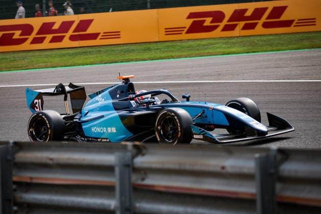 AUTO - FORMULA 3 2026 - SPA 31 XIE Gerrard (chn), DAMS Lucas Oil, Dallara F3 2025, action during the 6th round of the 2026 FIA Formula 3 Championship from July 17 to 19, 2026 on the Circuit de Spa-Francorchamps, in Stavelot, Belgium -  Copyright: xEricxAlonsox