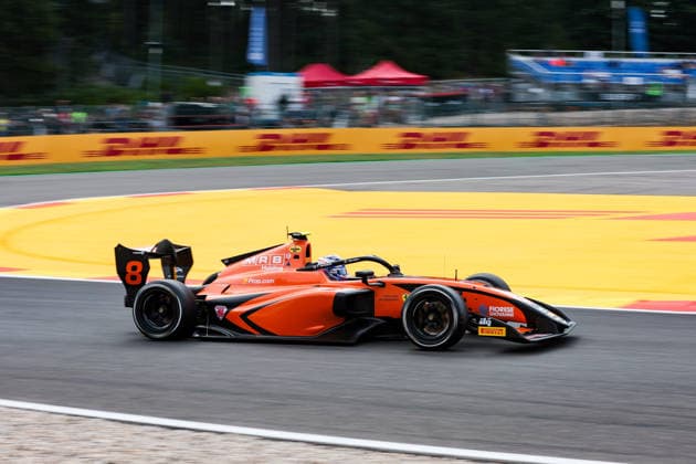 AUTO - FORMULA 3 2026 - SPA 08 TAPONEN Tuukka (fin), MP Motorsport, Dallara F3 2025, action during the 6th round of the 2026 FIA Formula 3 Championship from July 17 to 19, 2026 on the Circuit de Spa-Francorchamps, in Stavelot, Belgium -  Copyright: xEricxAlonsox
