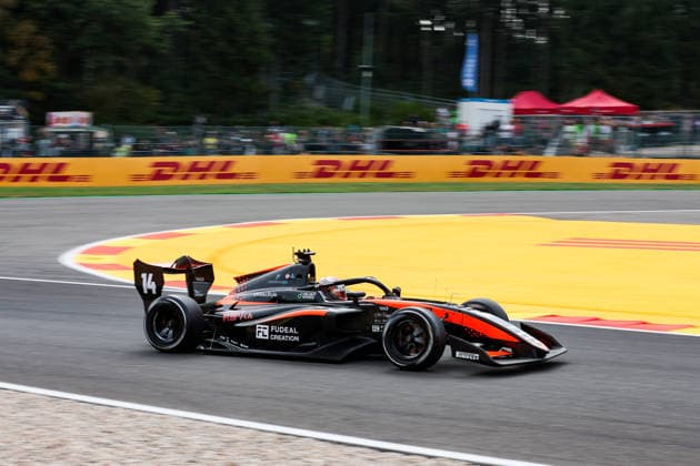AUTO - FORMULA 3 2026 - SPA 14 YAMAKOSHI Hiyu (jpn), Van Amersfoort Racing, Dallara F3 2025, action during the 6th round of the 2026 FIA Formula 3 Championship from July 17 to 19, 2026 on the Circuit de Spa-Francorchamps, in Stavelot, Belgium -  Copyright: xEricxAlonsox