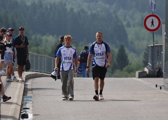 17.07.2026, Circuit de Spa-Francorchamps, Spa-Francorchamps, Formula 1 Moet & Chandon Belgian Grand Prix 2026 , im Bild Liam Lawson (NZL), Visa Cash App Racing Bulls Formula One Team (Photo by Alessandro Martellottta Hasan Bratic DeFodi Images) - *** July 17, 2026, Circuit de Spa-Francorchamps, Spa-Francorchamps, 2026 Formula 1 Moët & Chandon Belgian Grand Prix; pictured: Liam Lawson (NZL), Visa Cash App Racing Bulls Formula One Team. Photo by Alessandro Martellotta, Hasan Bratic, DeFodi Images