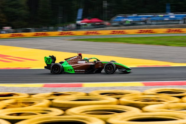 AUTO - FORMULA 3 2026 - SPA 28 BARRICHELLO Fernando (bra), AIX Racing, Dallara F3 2025, action during the 6th round of the 2026 FIA Formula 3 Championship from July 17 to 19, 2026 on the Circuit de Spa-Francorchamps, in Stavelot, Belgium -  Copyright: xEricxAlonsox