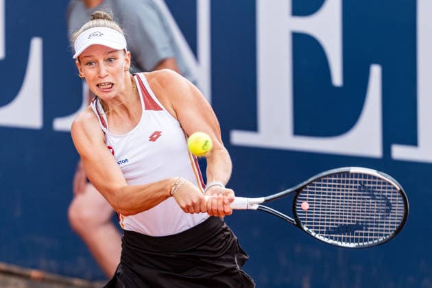 TENNIS - WTA, Tennis Damen Generali Open Ladies Kitzbuehel KITZBUEHEL,AUSTRIA,17.JUL.26 - TENNIS - WTA Tour, Generali Open Ladies Kitzbuehel. Image shows Sinja Kraus (AUT).  GEPAxpictures xJulioxArellano