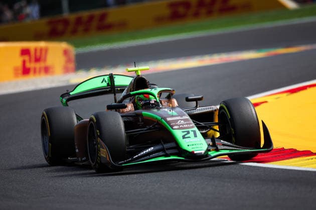 AUTO - FORMULA 2 2026 - SPA 21 SHIELDS Cian (gbr), AIX Racing, Dallara F2 2024, action during the 8th round of the 2026 FIA Formula 2 Championship from July 17 to 19, 2026 on the Circuit de Spa-Francorchamps, in Stavelot, Belgium -  Copyright: xEricxAlonsox
