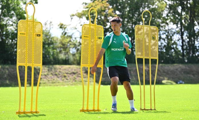 Football, 2nd Bundesliga, SpVgg Greuther Fürth, training camp in Bad Wörishofen