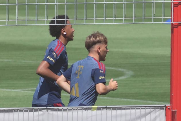Football, Bundesliga 1, FC Bayern Munich, Training