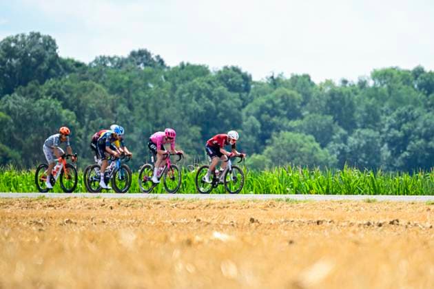 Tour de France 2026 Stage 13 BELFORT, FRANCE - JULY 17 : Zimmerman Georg (GER) of Lotto Intermarche in action during stage 13 of the 113rd edition of Tour de France an UCI World Tour 2.UWT cycling road race stage for Men Elite of 205 km with start in Dole and finish in Belfort on July 17, 2026 in Belfort, France, 17 07 2026 Belfort France  Copyright: xTomasxSiskx