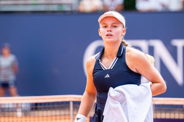 TENNIS - WTA, Tennis Damen Generali Open Ladies Kitzbuehel KITZBUEHEL,AUSTRIA,17.JUL.26 - TENNIS - WTA Tour, Generali Open Ladies Kitzbuehel. Image shows Jeline Vandromme (BEL).  GEPAxpictures xJulioxArellano