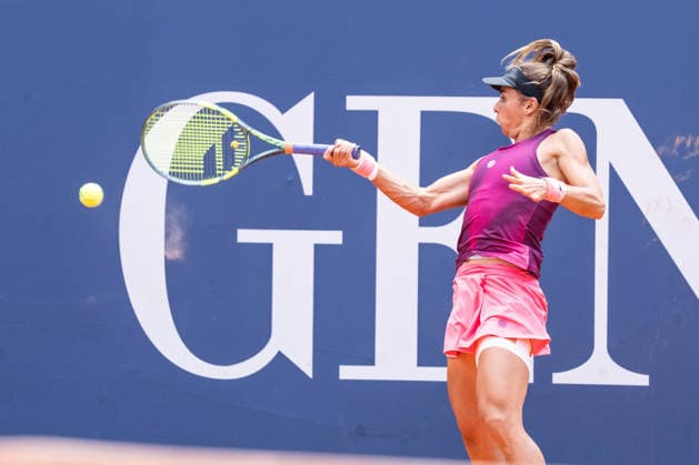 TENNIS - WTA, Tennis Damen Generali Open Ladies Kitzbuehel KITZBUEHEL,AUSTRIA,17.JUL.26 - TENNIS - WTA Tour, Generali Open Ladies Kitzbuehel. Image shows Julia Grabher (AUT).  GEPAxpictures xJulioxArellano