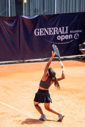TENNIS - WTA, Tennis Damen Generali Open Ladies Kitzbuehel KITZBUEHEL,AUSTRIA,17.JUL.26 - TENNIS - WTA Tour, Generali Open Ladies Kitzbuehel. Image shows Maria Lourdes Carle (ARG).  GEPAxpictures xJulioxArellano