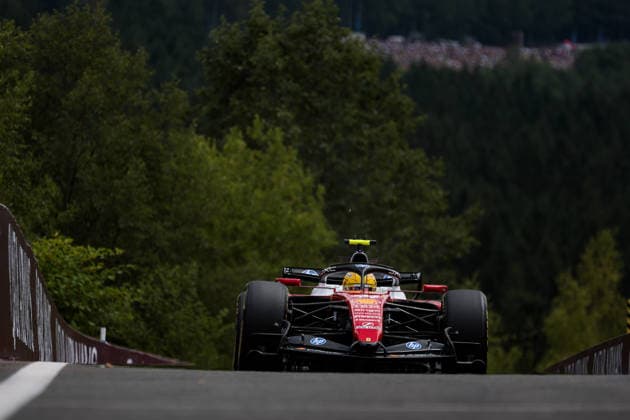 F1 - BELGIAN GRAND PRIX 2026 44 HAMILTON Lewis (gbr), Scuderia Ferrari SF-26, action during the Formula 1 Belgian Grand Prix 2026, 10th round of the 2026 Formula One World Championship, WM, Weltmeisterschaft from July 17 to 19, 2026 on the Circuit de Spa-Francorchamps, in Stavelot, Belgium -  Copyright: xEricxAlonsox
