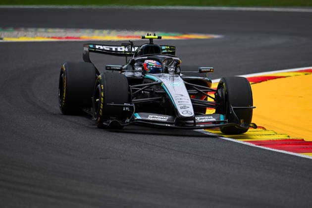 F1 - BELGIAN GRAND PRIX 2026 12 KIMI ANTONELLI Andrea (ita), Mercedes AMG F1 Team W17, action during the Formula 1 Belgian Grand Prix 2026, 10th round of the 2026 Formula One World Championship, WM, Weltmeisterschaft from July 17 to 19, 2026 on the Circuit de Spa-Francorchamps, in Stavelot, Belgium -  Copyright: xALBERTOxVIMERCATIx