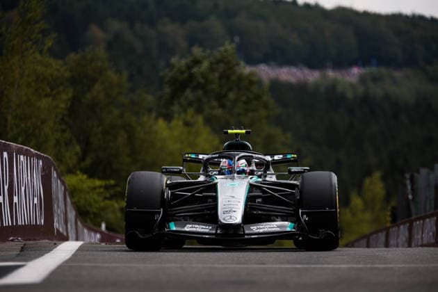 F1 - BELGIAN GRAND PRIX 2026 12 KIMI ANTONELLI Andrea (ita), Mercedes AMG F1 Team W17, action during the Formula 1 Belgian Grand Prix 2026, 10th round of the 2026 Formula One World Championship, WM, Weltmeisterschaft from July 17 to 19, 2026 on the Circuit de Spa-Francorchamps, in Stavelot, Belgium -  Copyright: xEricxAlonsox