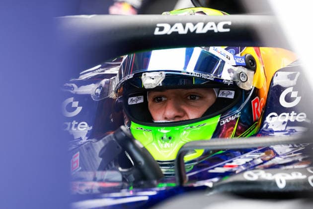 F1 - BELGIAN GRAND PRIX 2026 HADJAR Isack (fra), Red Bull Racing Ford RB22, portrait during the Formula 1 Belgian Grand Prix 2026, 10th round of the 2026 Formula One World Championship, WM, Weltmeisterschaft from July 17 to 19, 2026 on the Circuit de Spa-Francorchamps, in Stavelot, Belgium -  Copyright: xFLORENTxGOODENx